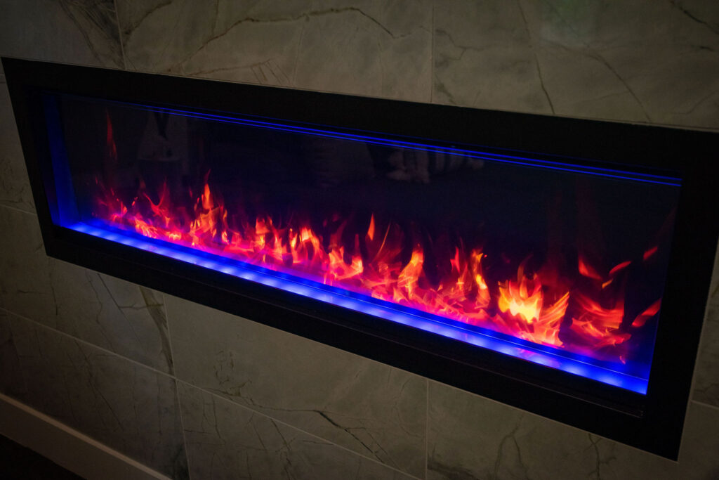 electric fireplace